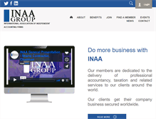 Tablet Screenshot of inaa.org